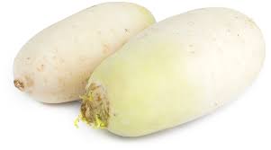 Дайкон, форма овальна, діаметр коренеплоду 60-80 мм, 1 кг